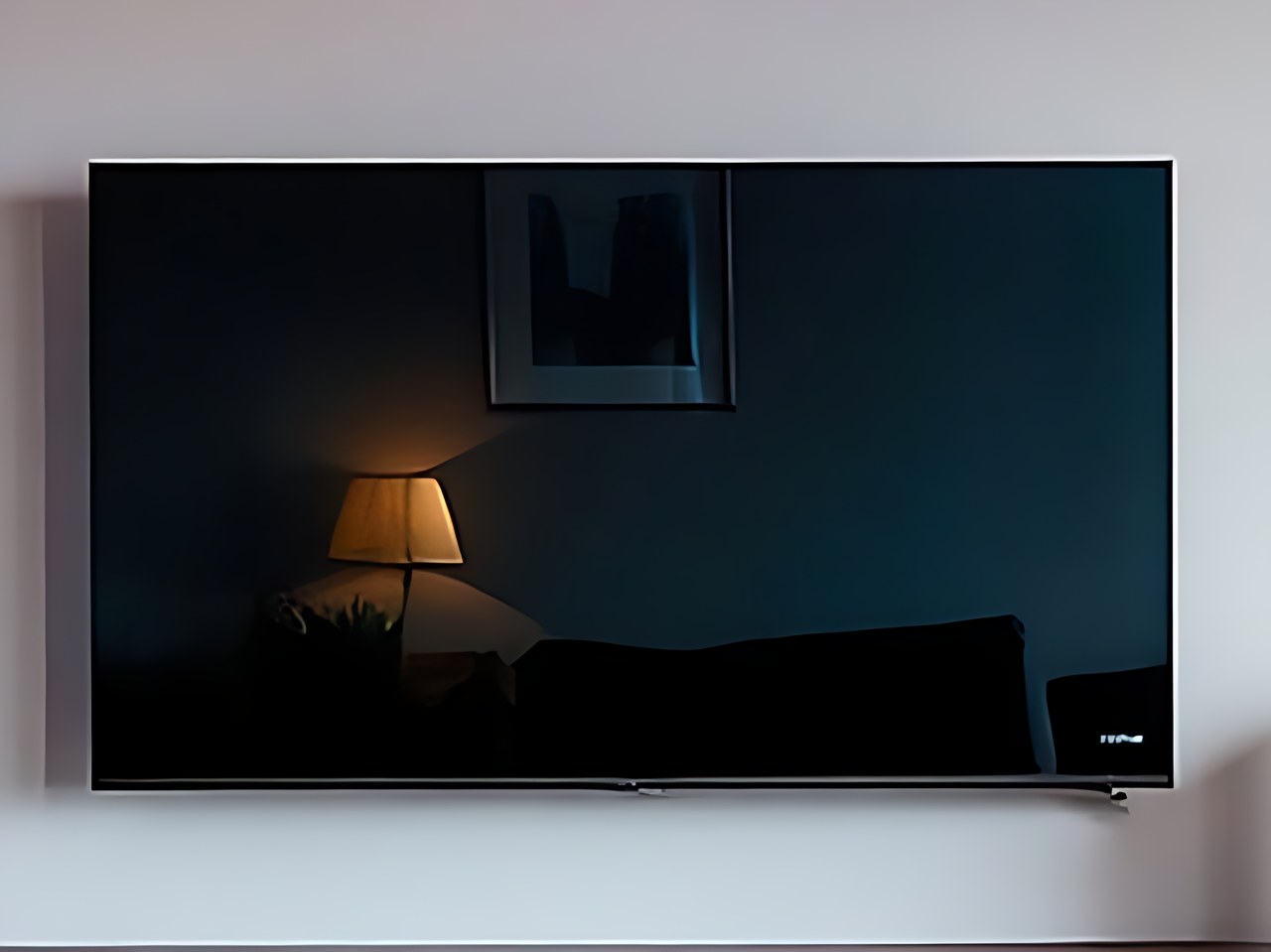 Samsung 55-Inch Class S90H Series, OLED, 4K, Smart TV in the grand theft auto 6 setup scene