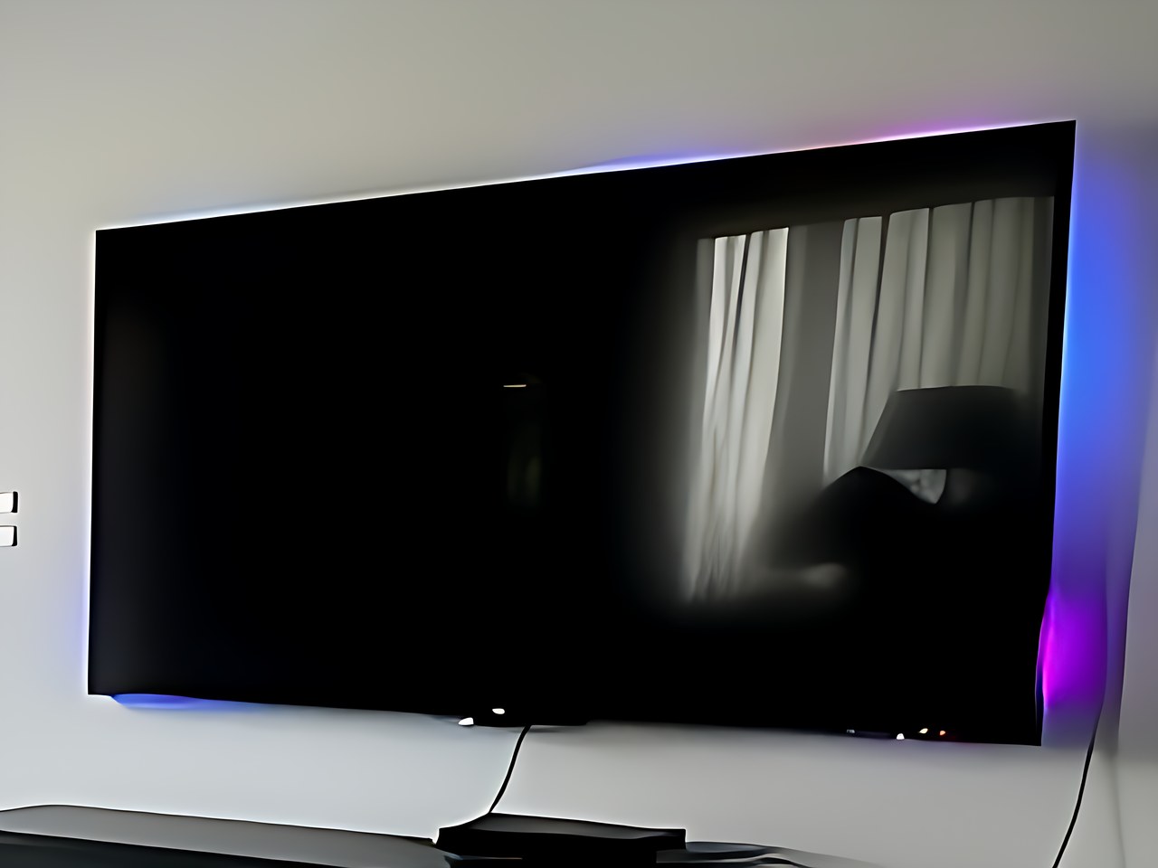 LG 65-Inch Class UQ9000 Series Alexa Built-in 4K Smart TV (3840 x 2160),Bluetooth, Wi-Fi, USB, Ethernet, HDMI 60Hz Refresh Rate, AI-Powered 4K, Cloud Gaming (65UQ9000PUD, 2022) in the gta6 cozy room v2 scene