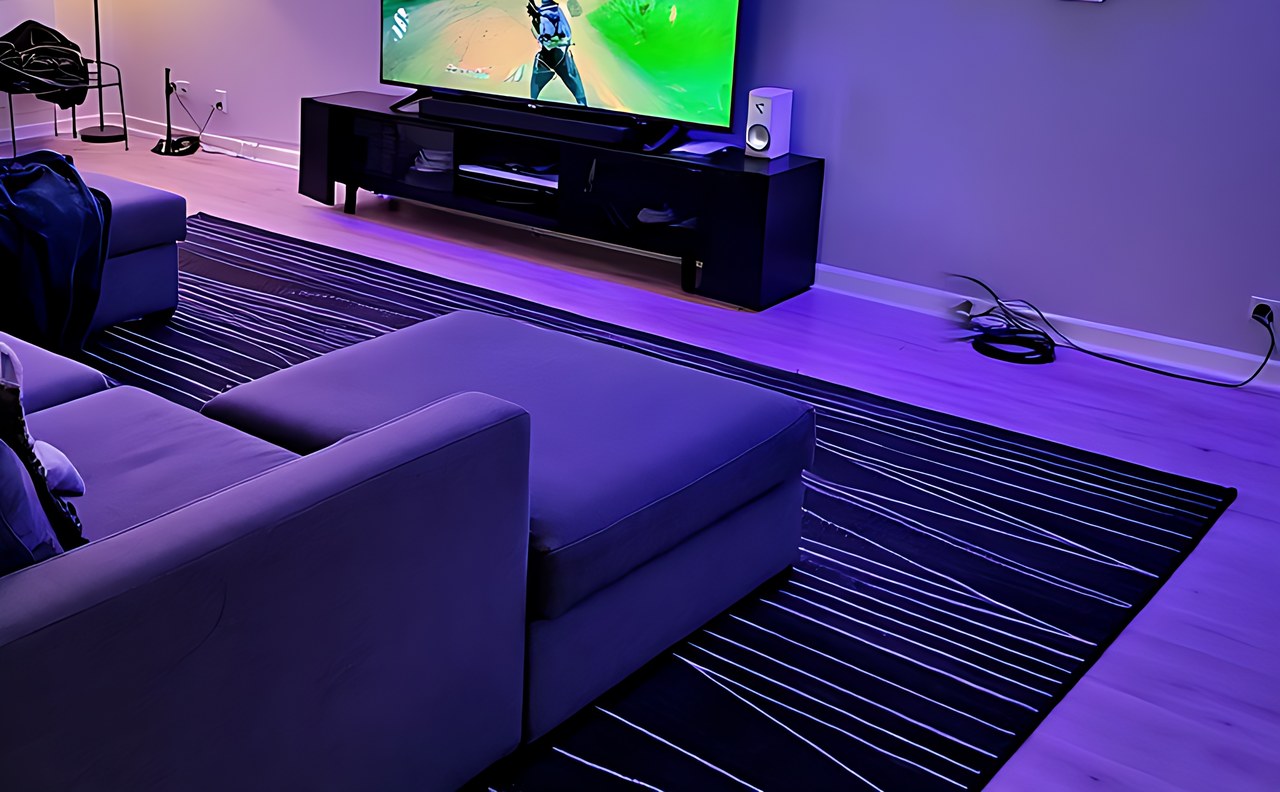 YIHOUSE Striped Area Rug